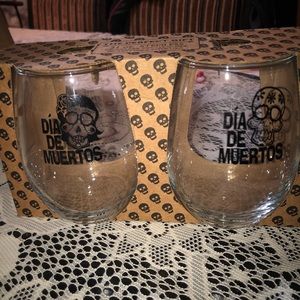 Wine glasses. His & Hers